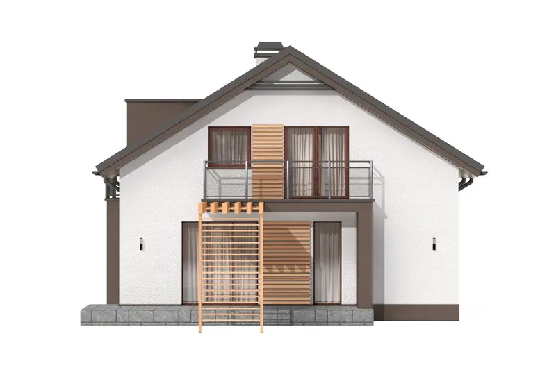 Desain Rumah Minimalis di Kampung yang Terlihat Cantik dan Mewah: 2 Lantai, 2 Kamar