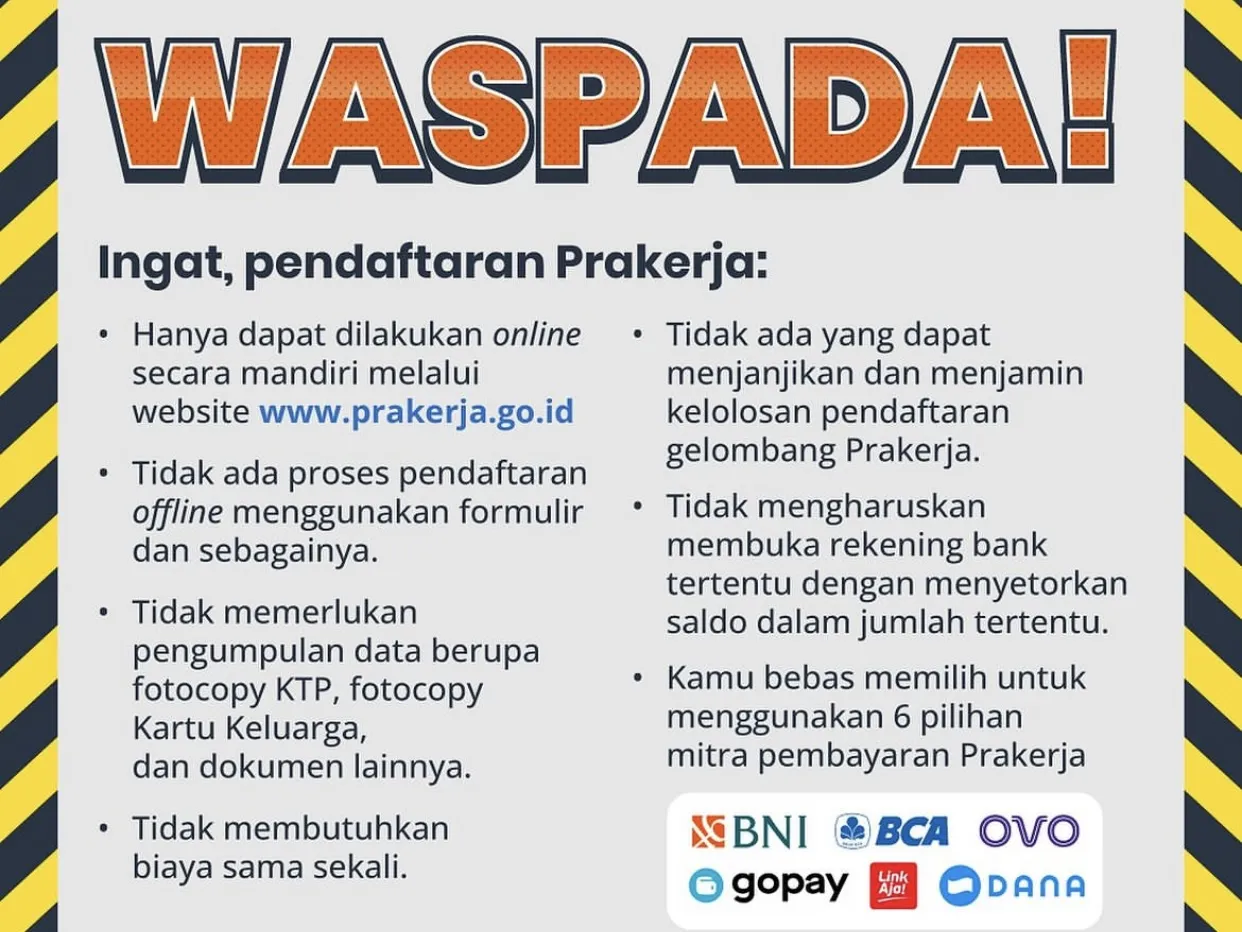 Pendaftaran Program Kartu Prakerja Gelombang 68 Sudah Dibuka: Berikut Link, Cara Daftar, Tips Lolos, dan Insentifnya