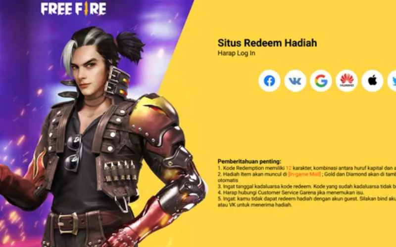 Senyum Lebar! Dapatkan Kode Redeem FF Gratis Sekarang Juga!