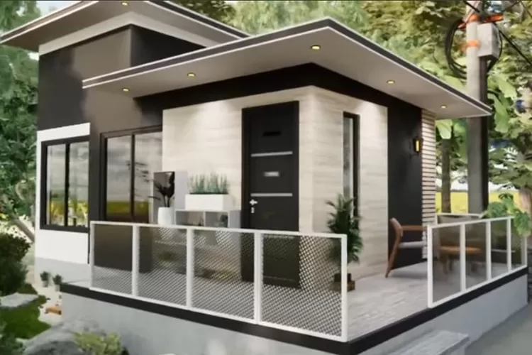 5 Desain Rumah Minimalis di Kampung yang Terlihat Cantik dan Budget 100 Juta, 2 Lantai, 2 Kamar, Ukuran 5x8