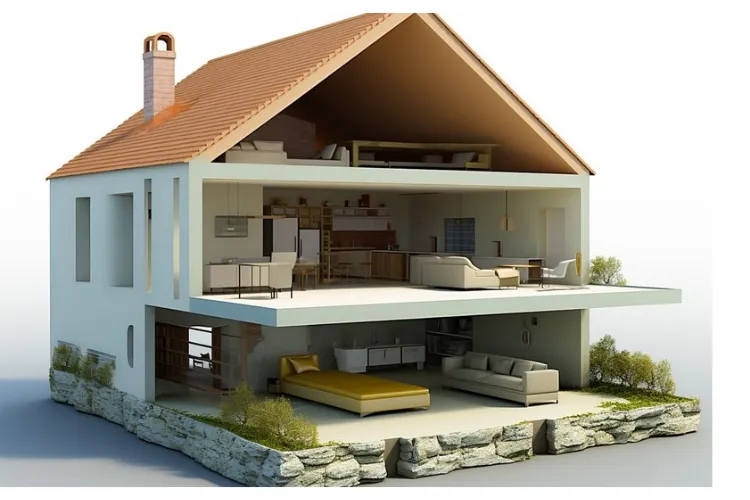 Desain Rumah Minimalis Elegan 2 Kamar Ukuran 4x6 Meter: Ciptakan Hunian Impian di Lahan Terbatas