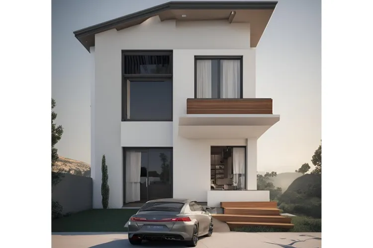 Bagus Banget! Desain Rumah Mezzanine Ukuran 7x7 dengan 2 Kamar dan Budgetingnya