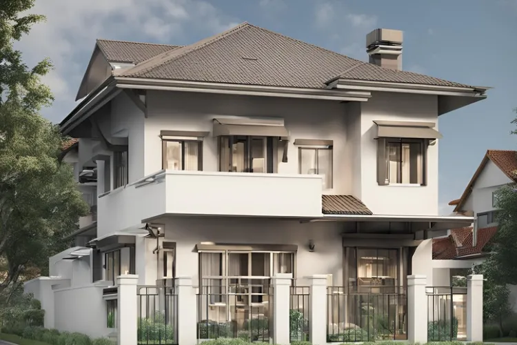 Ideal! Desain Rumah Mezzanine Ukuran 7x8 dengan 2 Kamar dan Budgetingnya