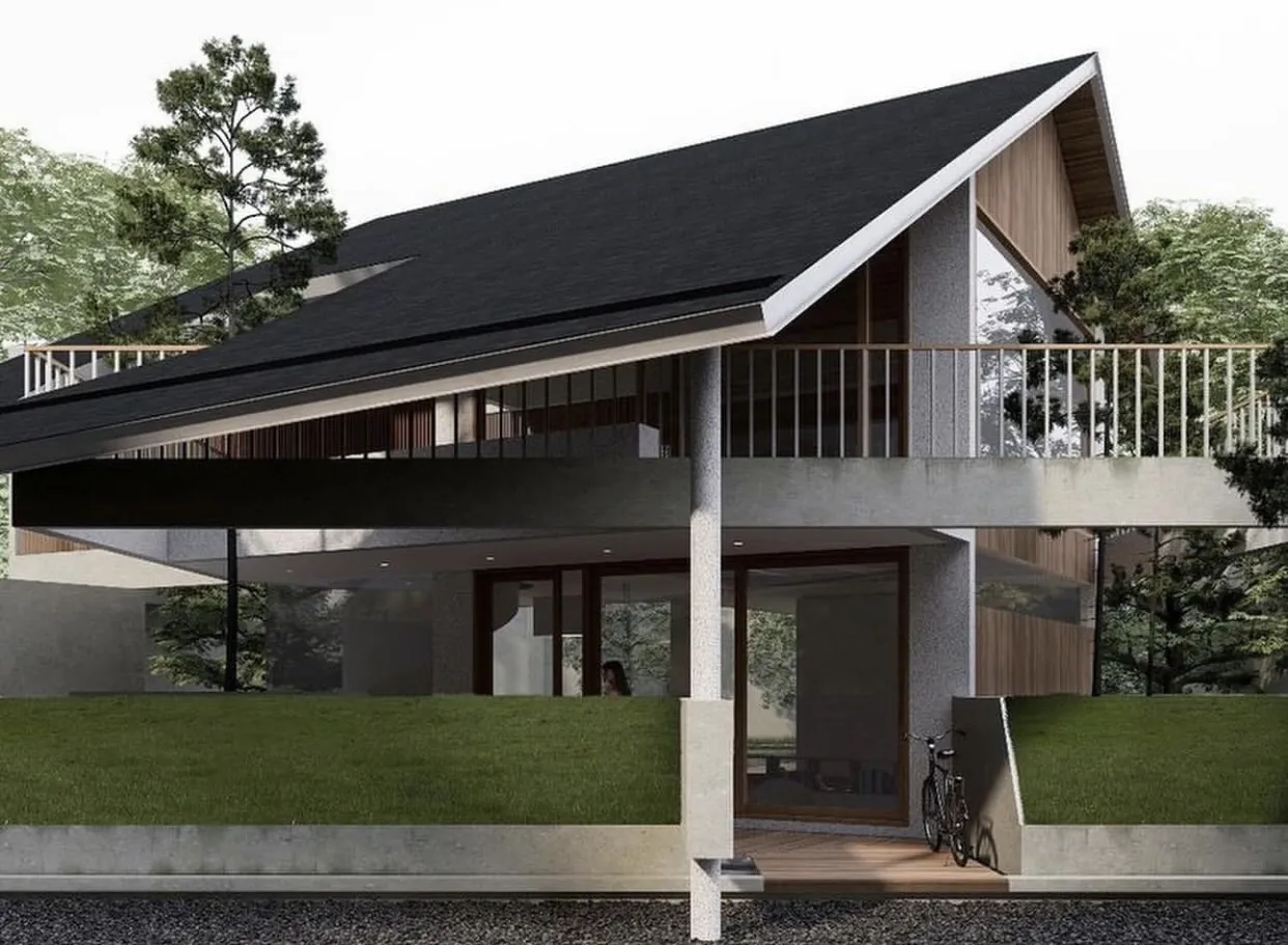 Desain Rumah Minimalis Elegan 2 Lantai dengan 2 Kamar 4x6 yang Bikin Betah di Rumah