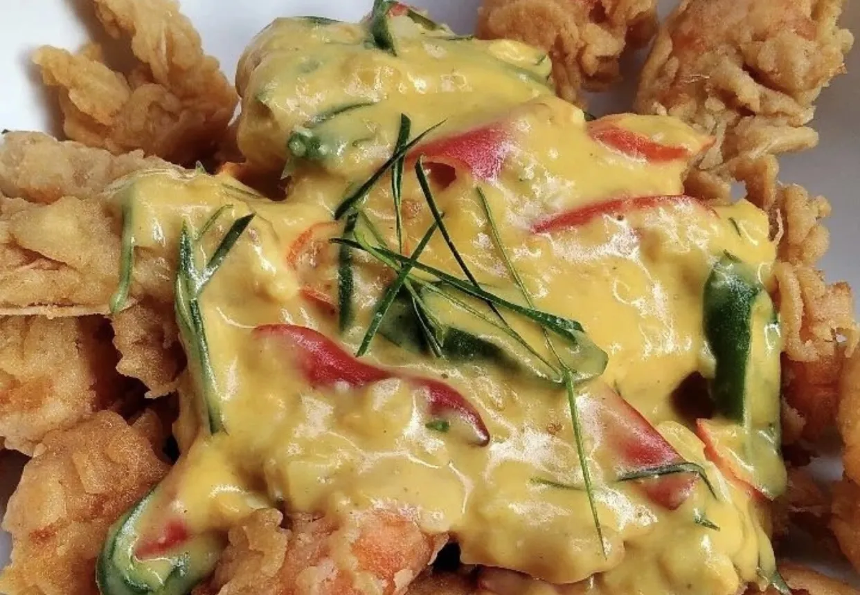 Resep Udang Saus keju Creamy Lumer di Mulut