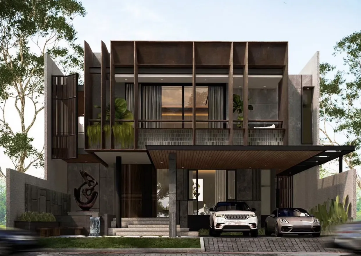 Desain Rumah Minimalis 2 Lantai 2 Kamar Ukuran 7x8 yang Bikin Betah di Rumah