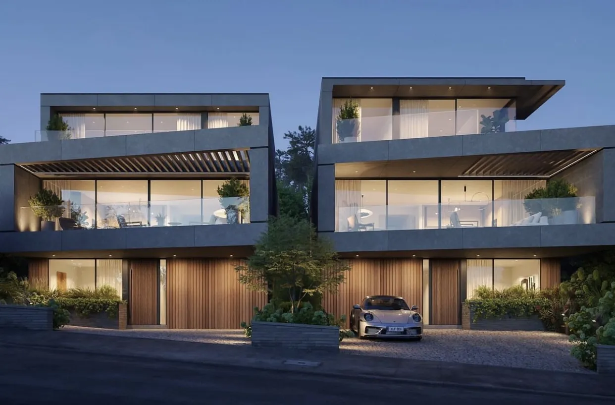 Biaya Desain Rumah Minimalis Elegan 2 Lantai 2 Kamar Ukuran 9x18 (Ilustrasi)