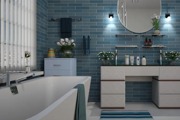 7 Dekorasi Dinding Kamar Mandi yang Menawan dan Fungsional