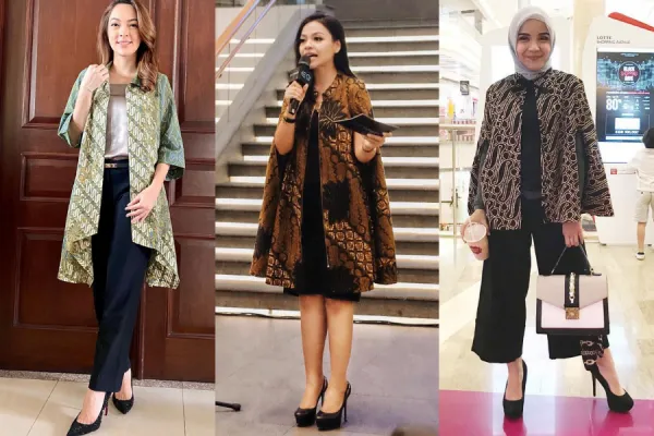 Batik Blazer dan Celana: Gaya Elegan untuk Kantor dengan Sentuhan Profesional! (Ilustrasi)