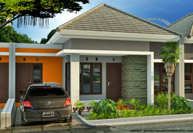 Desain Rumah Minimalis Sederhana di Desa 1 Lantai 3 Kamar Tidur Budget 100 Juta (Ilustrasi)