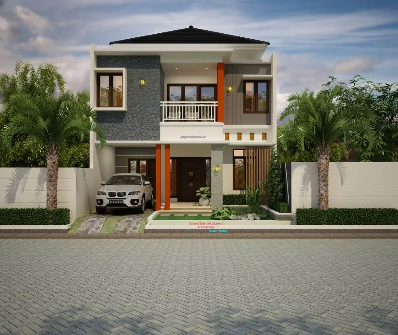 Denah Rumah 4x9 Lantai 2: Solusi Cerdas untuk Hunian Kompak (Ilustrasi)