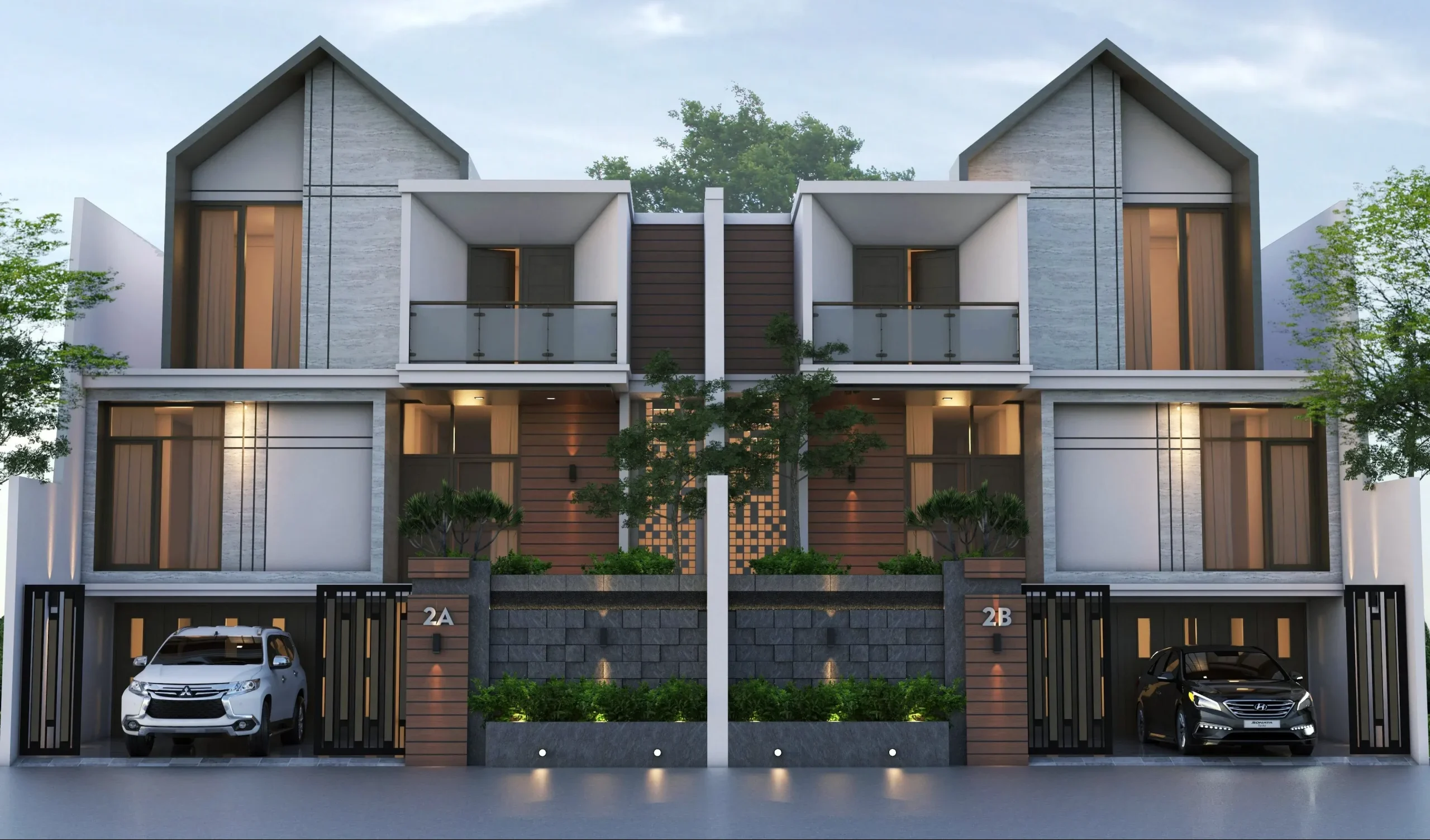 Rumah Scandinavian 3 Lantai: Gaya Modern dengan Kesan Luas dan Terang (Ilustrasi)