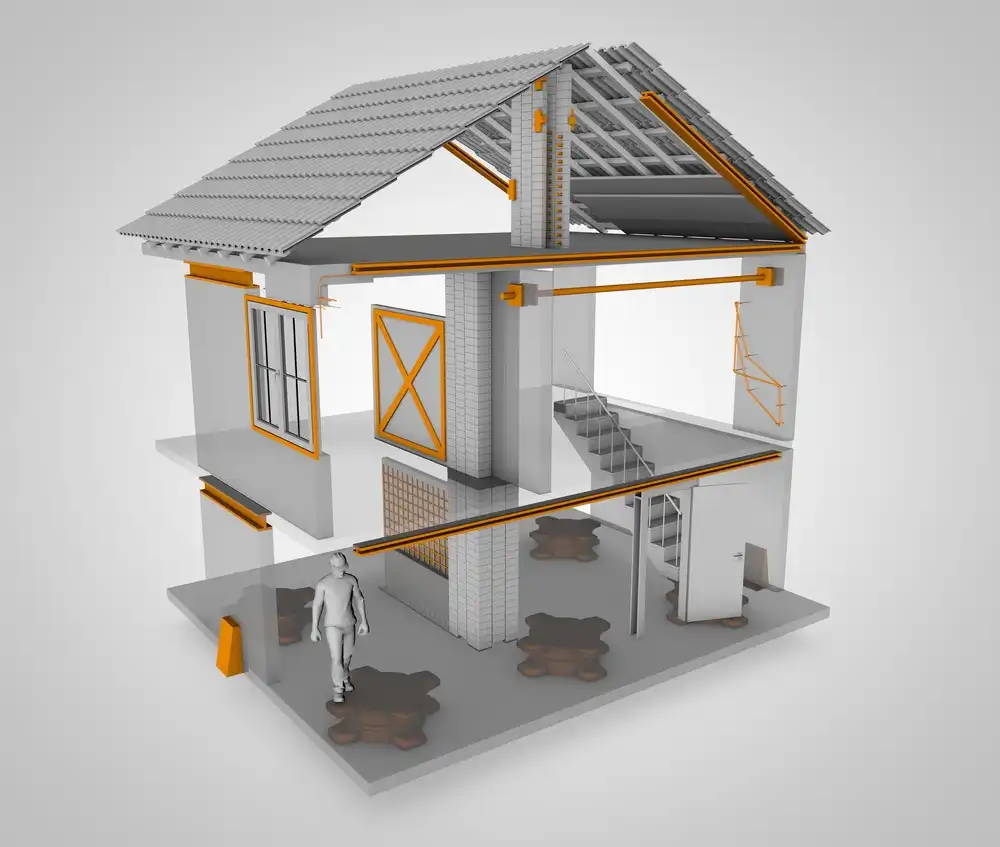 Desain Rumah Minimalis 3 Kamar Tidur yang Ideal untuk Keluarga Kecil di 2025 (Ilustrasi)