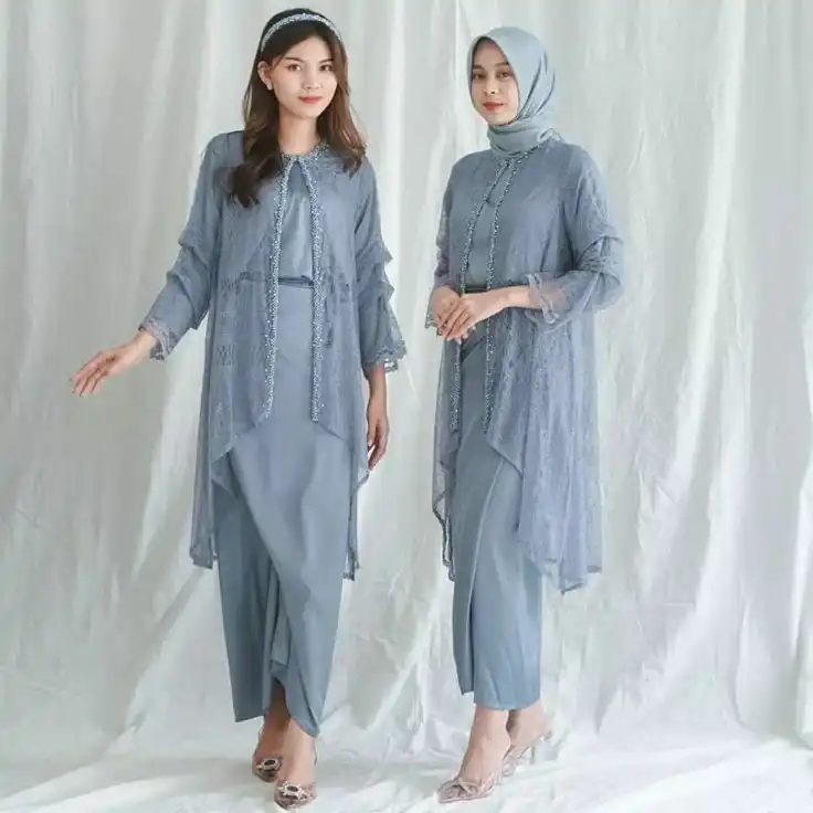 Rekomendasi Model Baju Kurung Brokat untuk Pesta: Dari Look Formal hingga Semi-Casual (Ilustrasi)