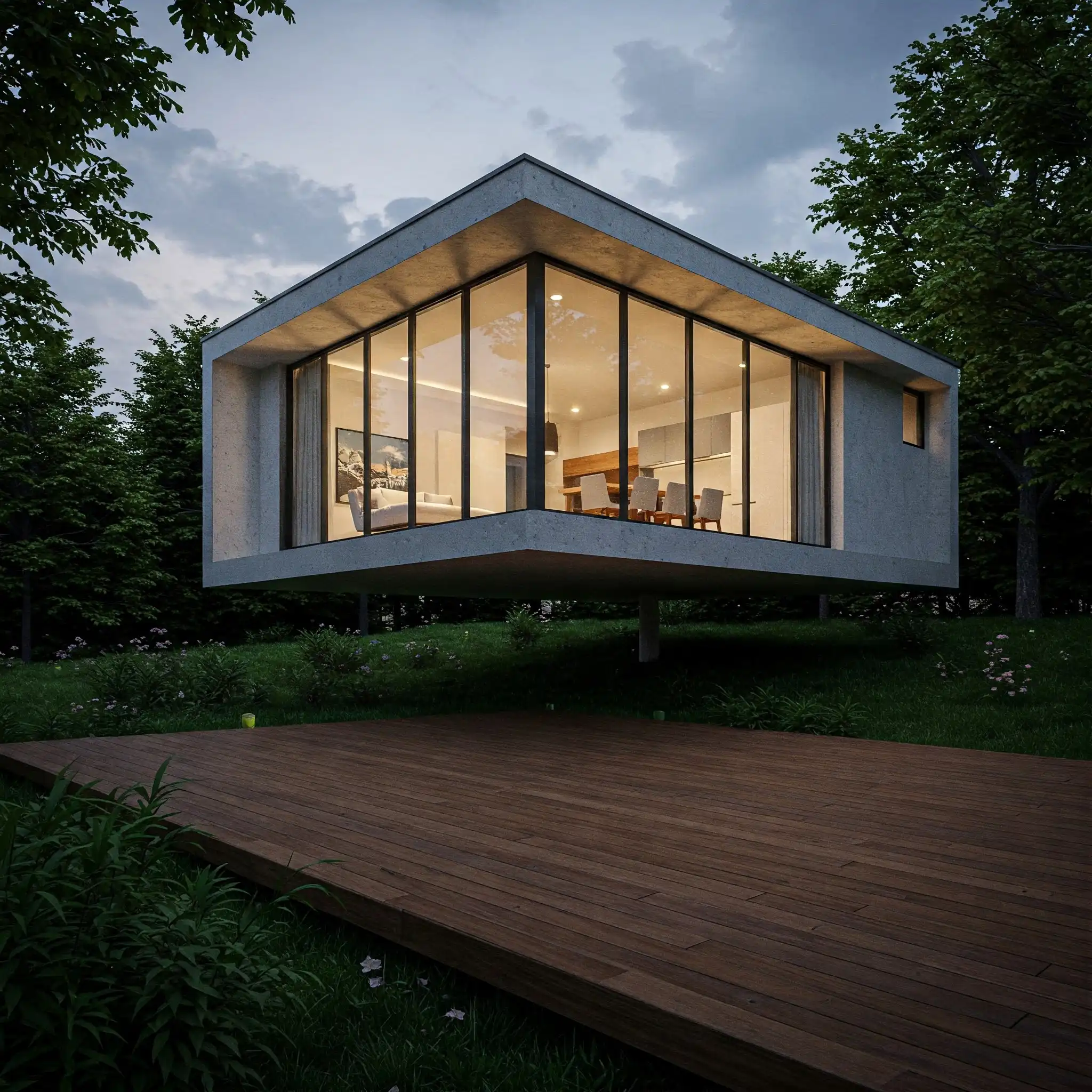 Bikin Iri Tetangga! 7 Desain Rumah Minimalis Modern yang Keren dan Fungsional (Ilustrasi)